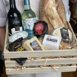 Gourmet Cheese And Wine Care Package