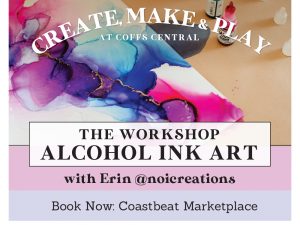 Alcohol Ink Art with Erin @noicreations