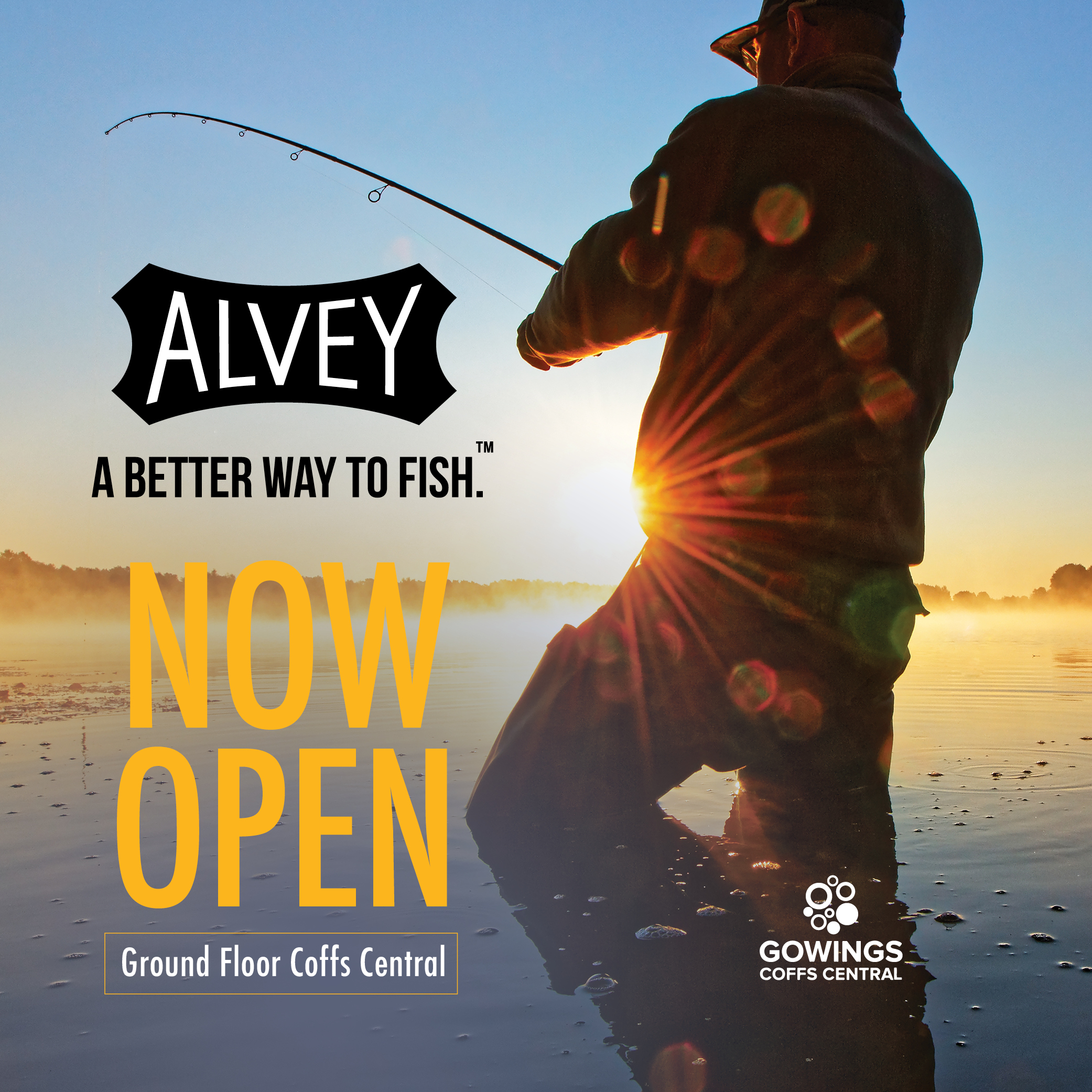 Alvey Reel Australia - Now Open - Coffs Central