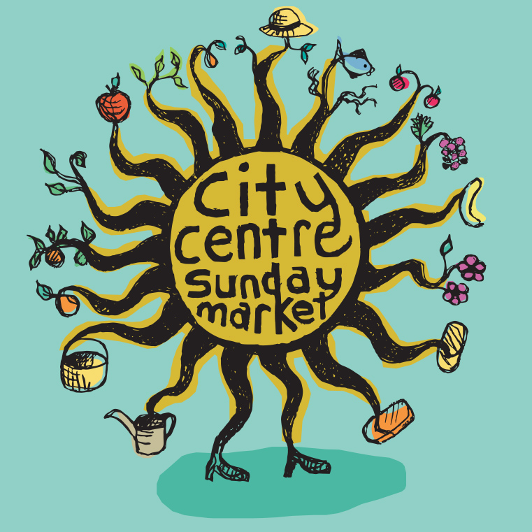 City Centre Sunday Market Artwork