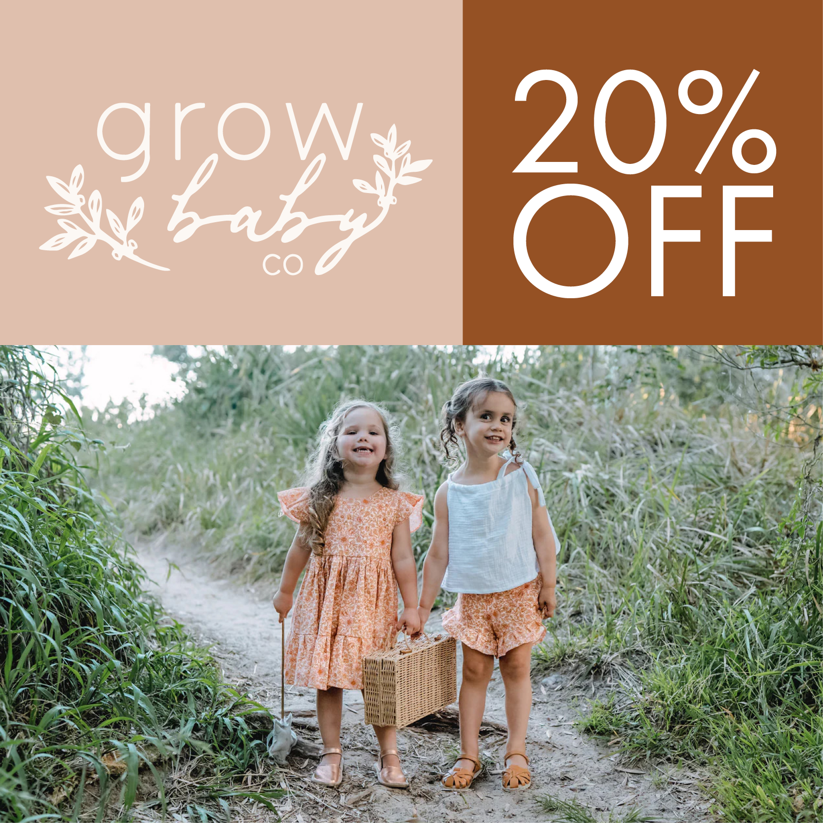 20% Off Grow baby co.