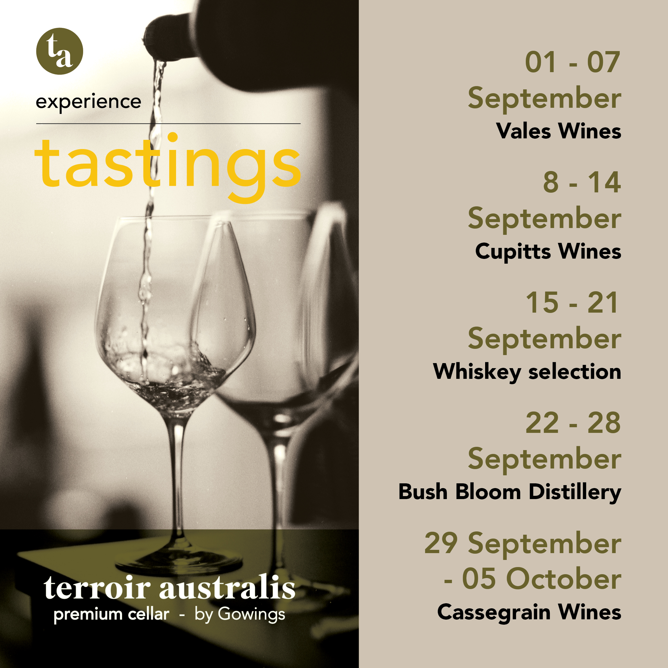 wine tastings