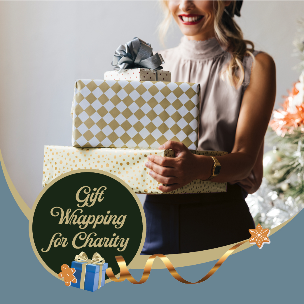 Christmas wrapping Station