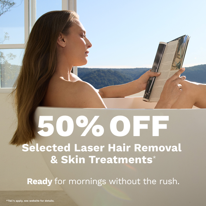 Laser clinic 50% off