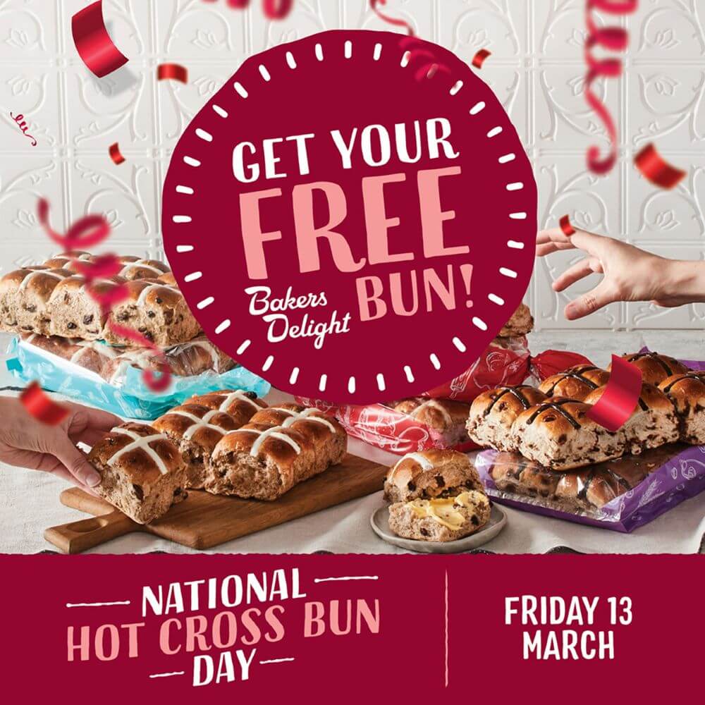 National hot cross bun day