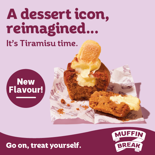 Muffin break tiramisu